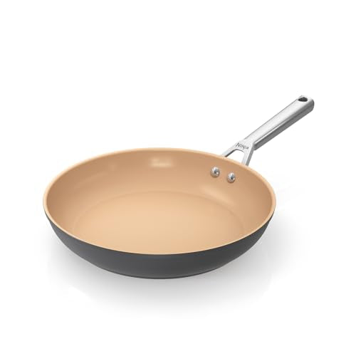 24cm Ceramic Non-Stick Frying Pan with Stainless Steel Handle K646