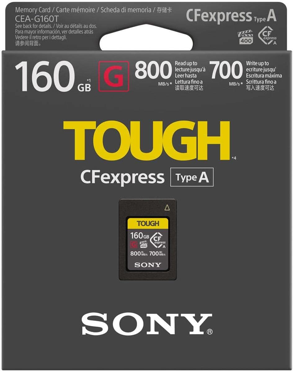 Black Full Frame Mirrorless Camera Body with 160 GB CFexpress Type A Memory Card D899350