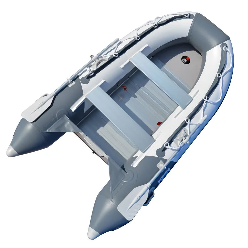 9.8 Ft Inflatable Boat with Aluminum Floor I552