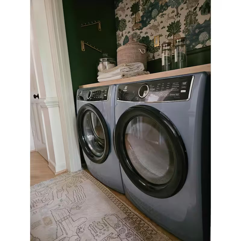 Electric Dryer with Instant Refresh in Glacier Blue C82603
