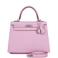 Mauve Sylvestre Epsom Palladium Hardware Handbag P66810