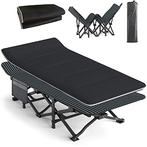 Camping Cot with Cushion and Carry Bag H1287