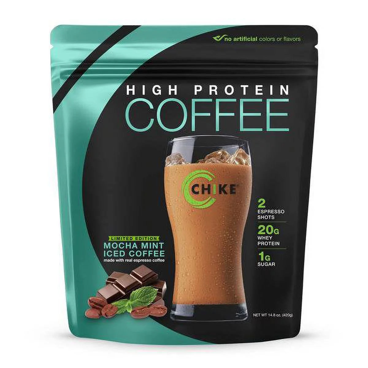 High Protein Iced Coffee Mocha Mint U62032