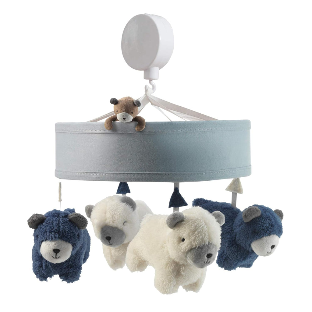 Blue White Musical Mobile W223380