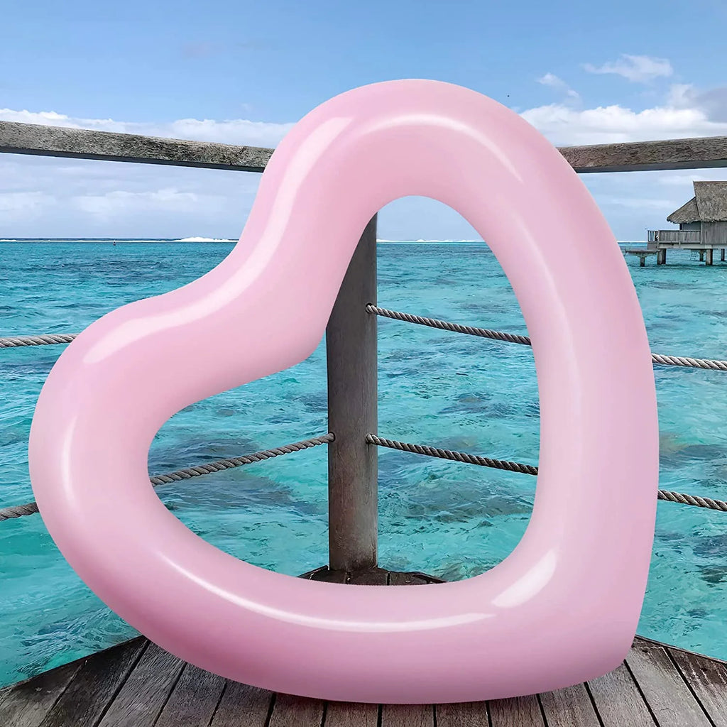 Pink Inflatable Pool Float A93170