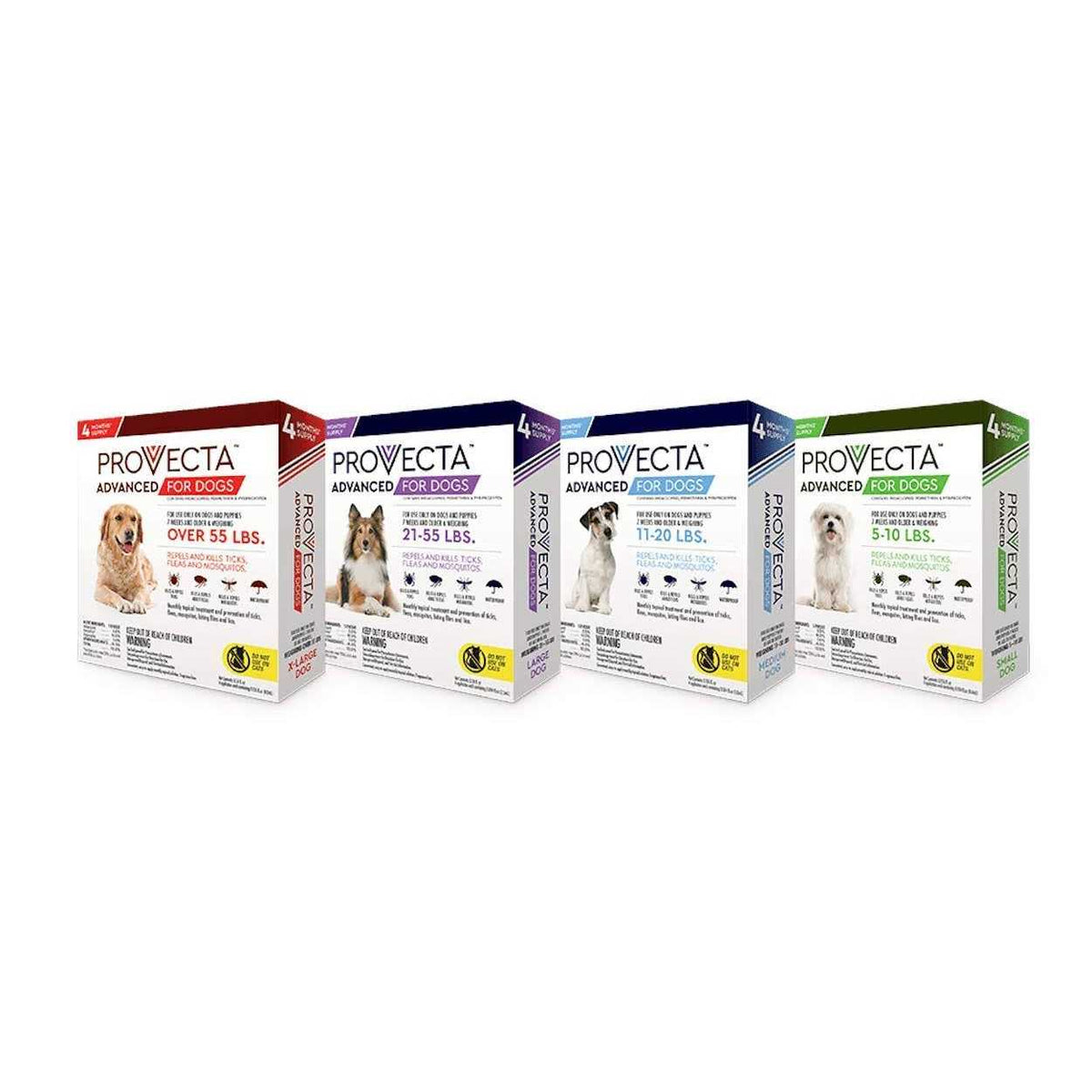 4 Doses Advanced for Dogs I841650