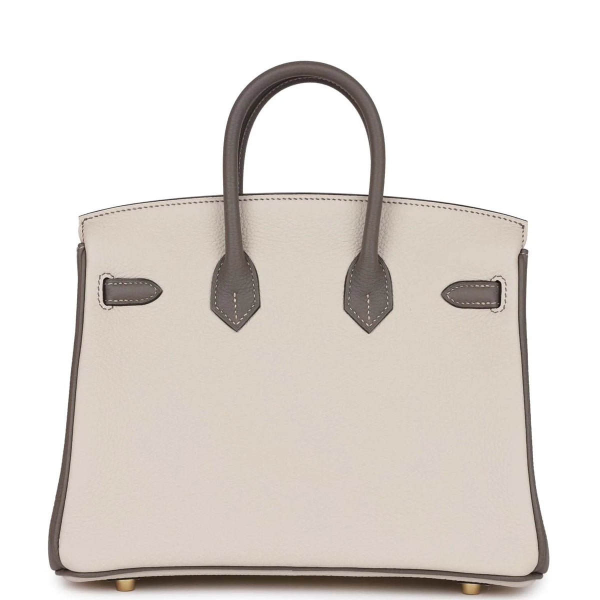 Beton and Etain Togo Leather Handbag X383312