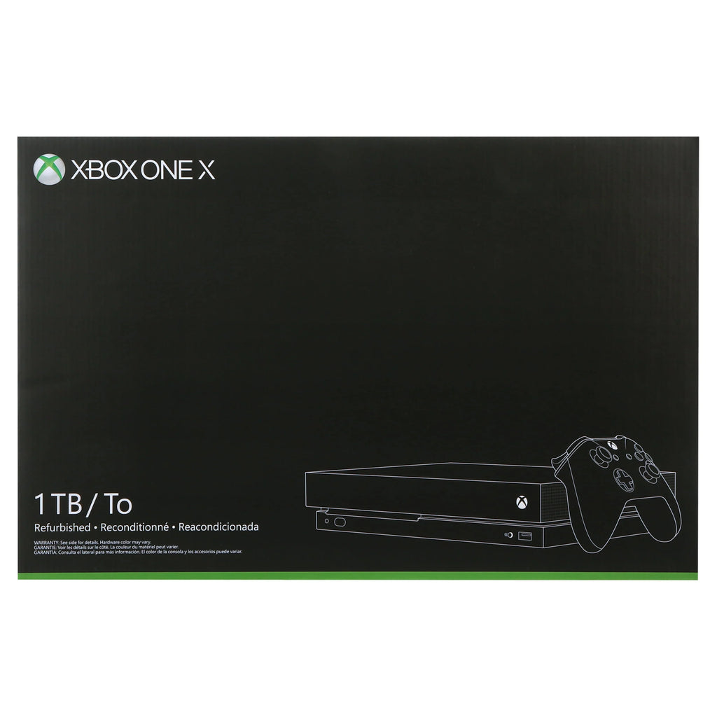 Refurbished 1TB 4K Ultra HD Gaming Console in Black T360