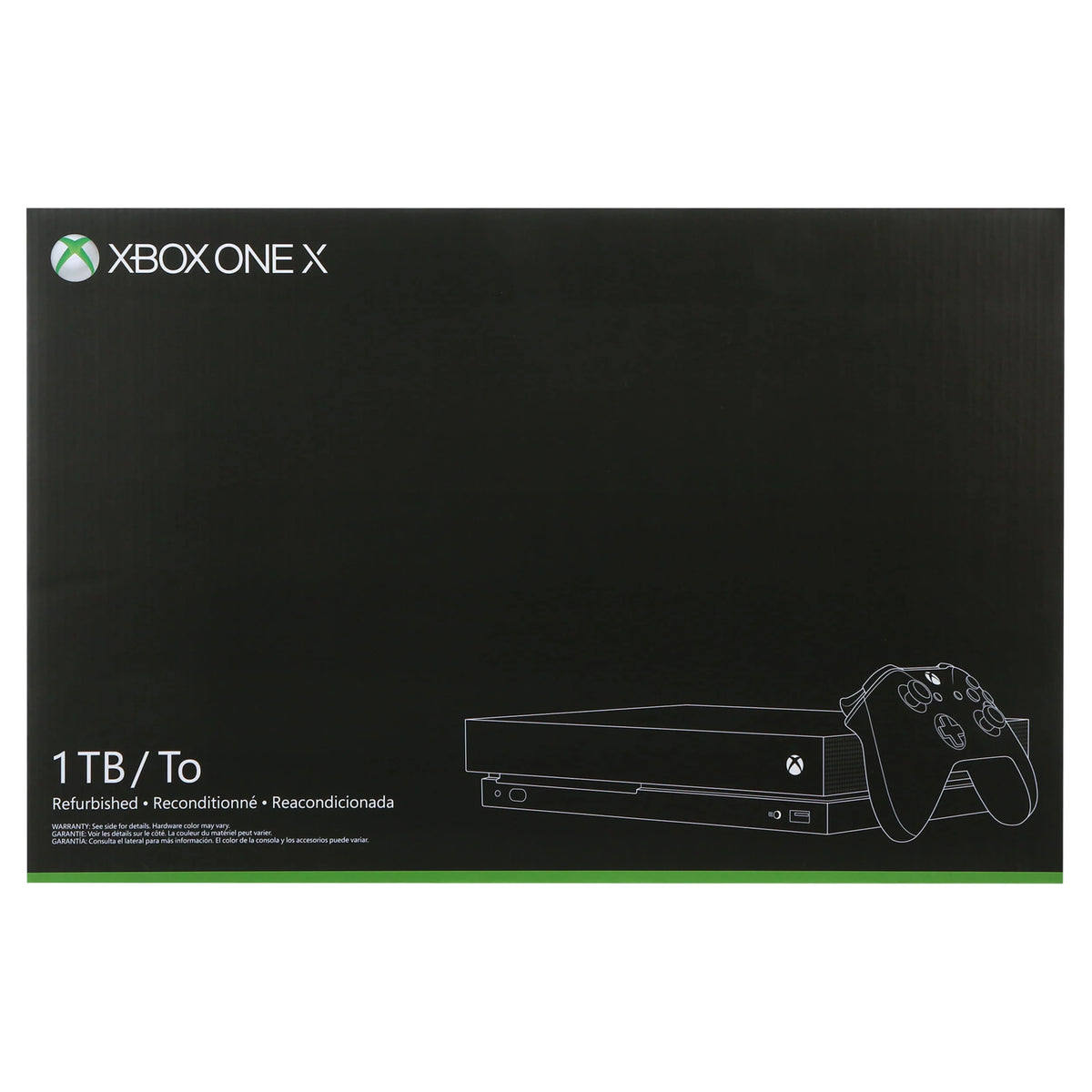 Refurbished 1TB 4K Ultra HD Gaming Console in Black T360