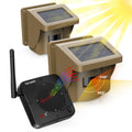 Solar Driveway Alarm Wireless Weatherproof Long Range Motion Sensor Alarm S881