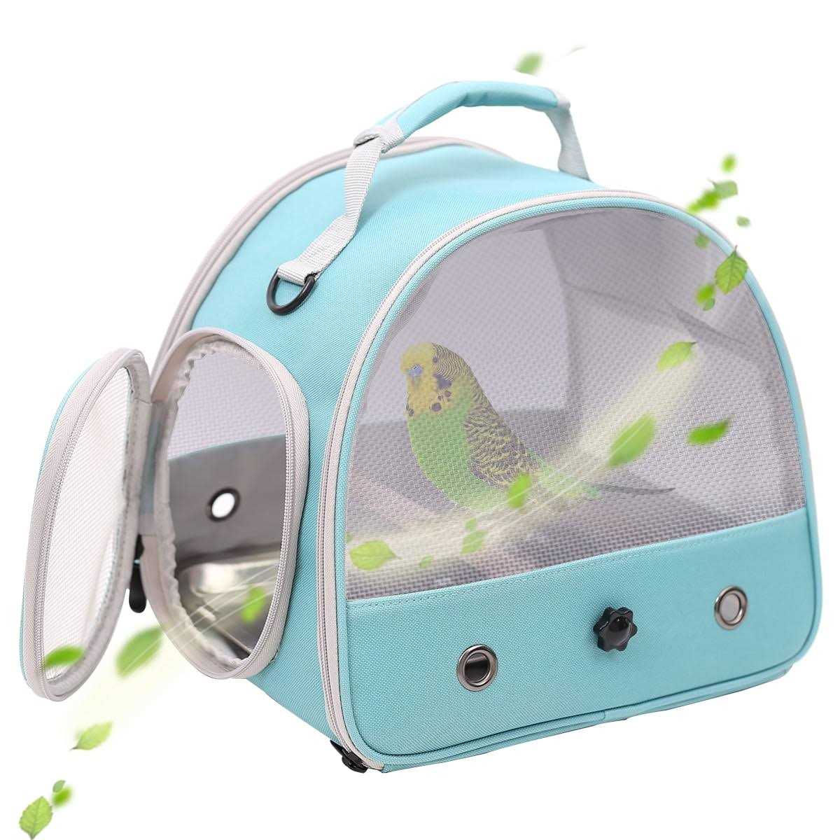 Small Bird Cage with Standing Perch and Stainless Steel Tray R295953