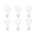 A19 LED Light Bulbs 60 Watt Equivalent 9W E26 Soft White 2700K Dimmable 6-Pack Q757564