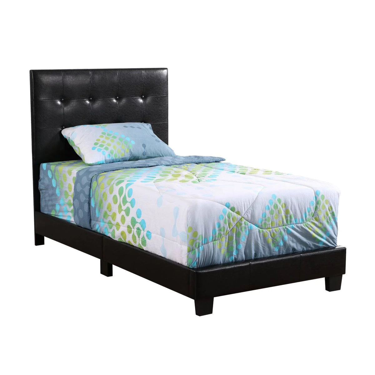 King Bed Black I572