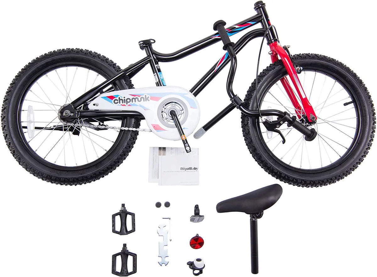Kids Bike 18 Inch Bicycle with Kickstand Blue I378