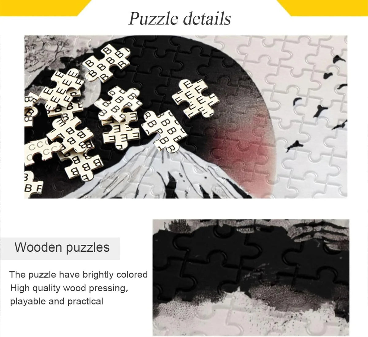 1000 PCS Wooden Jigsaw Puzzle Q2228