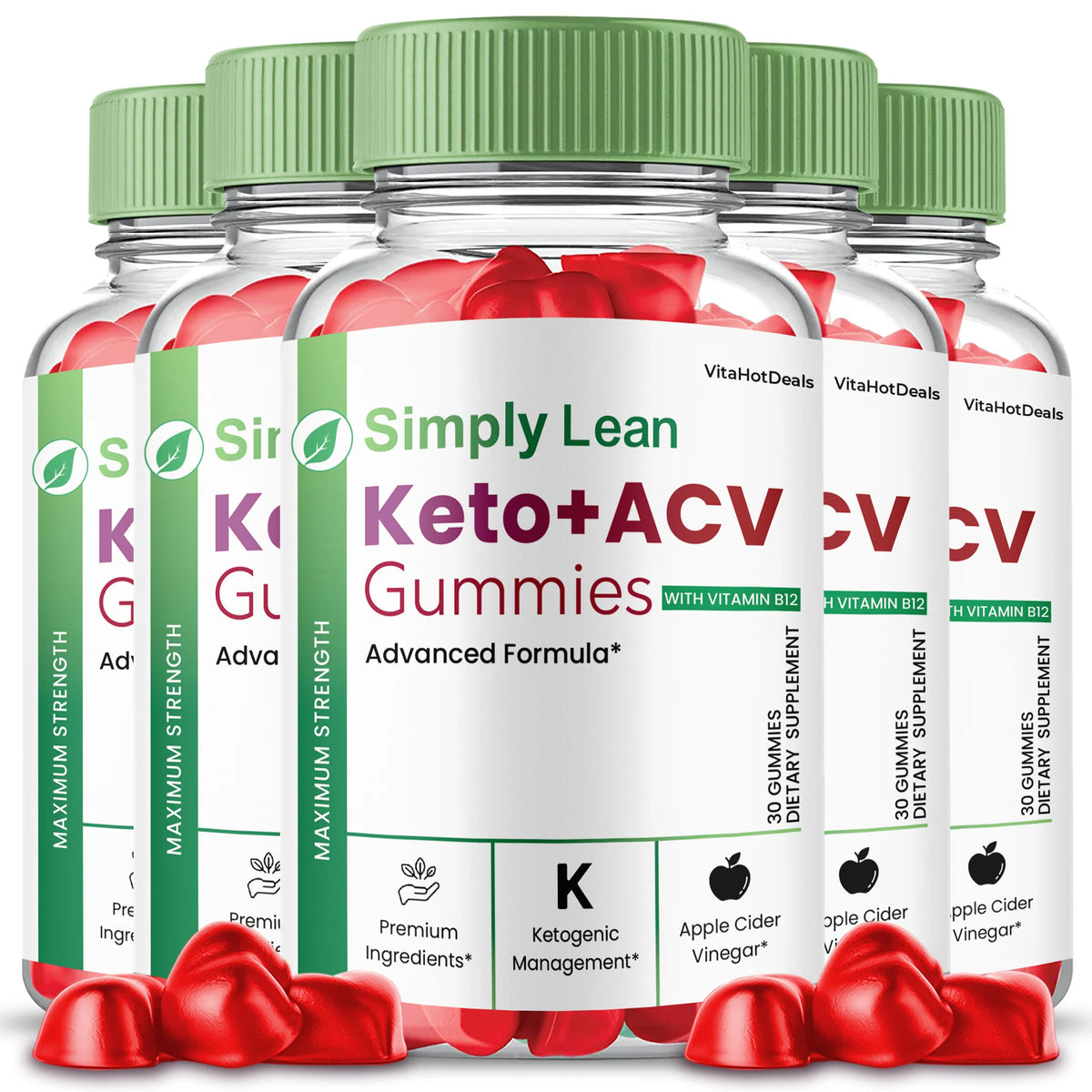 Keto ACV Gummies 5 Pack D10467