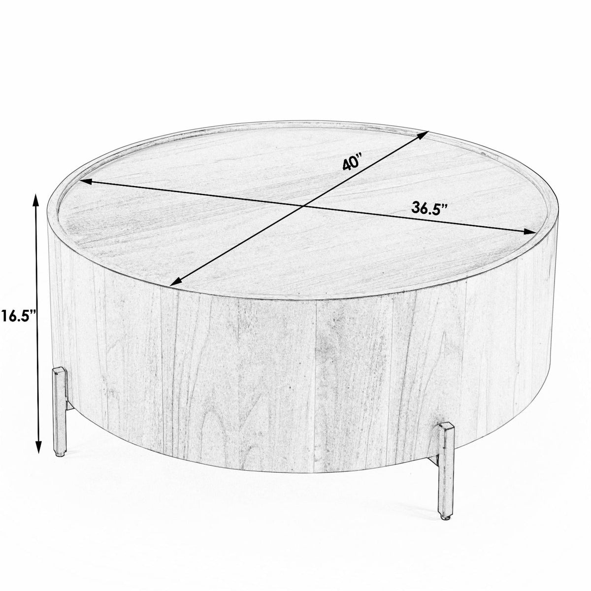 Round Coffee Table N32030