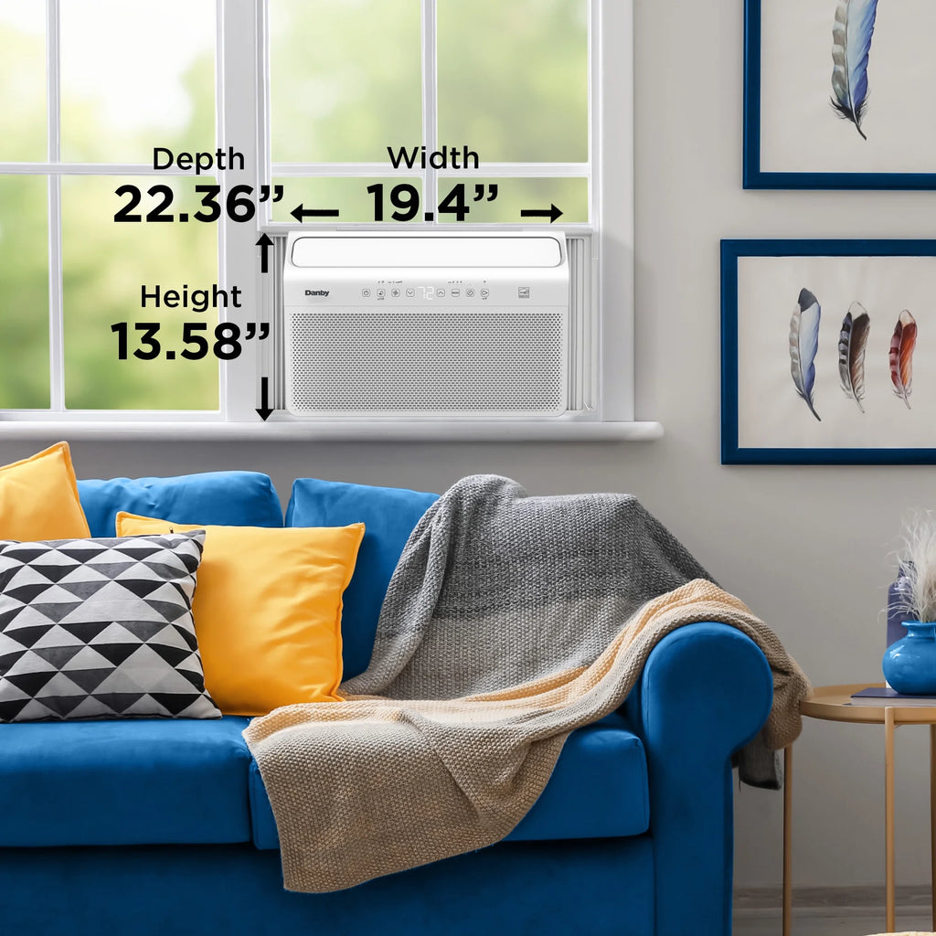 10,000 BTU White Window Air Conditioner G768