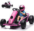 Electric Go Kart, 24V 2 x 300W 8MPH Drift Karts with Seat Belt F3605