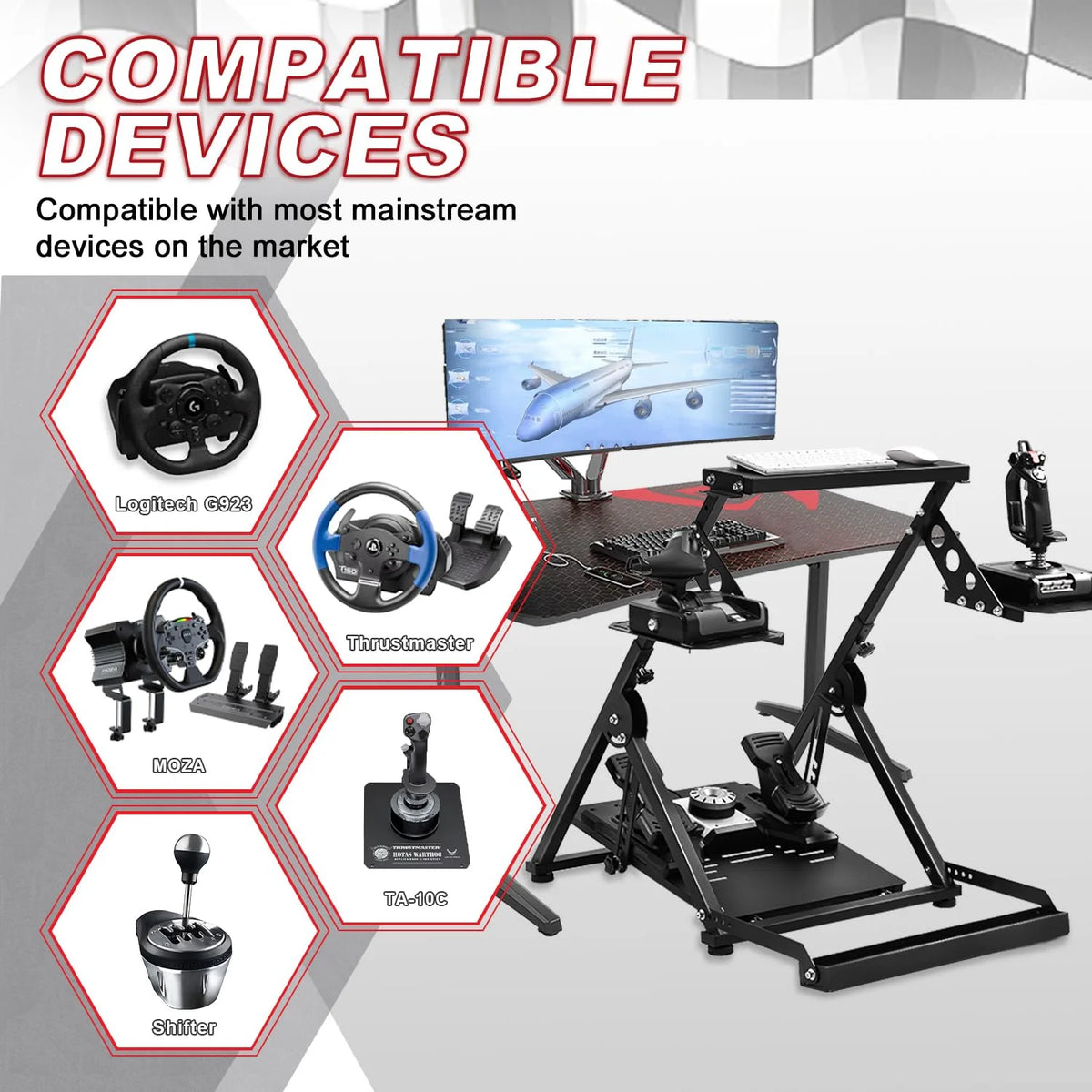 Flight Racing Simulator Stand P365