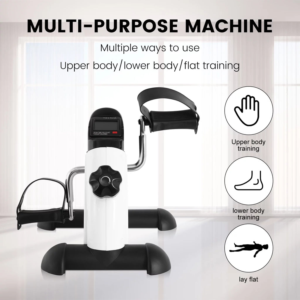 Under Desk Exercise Bike with LCD Screen V434