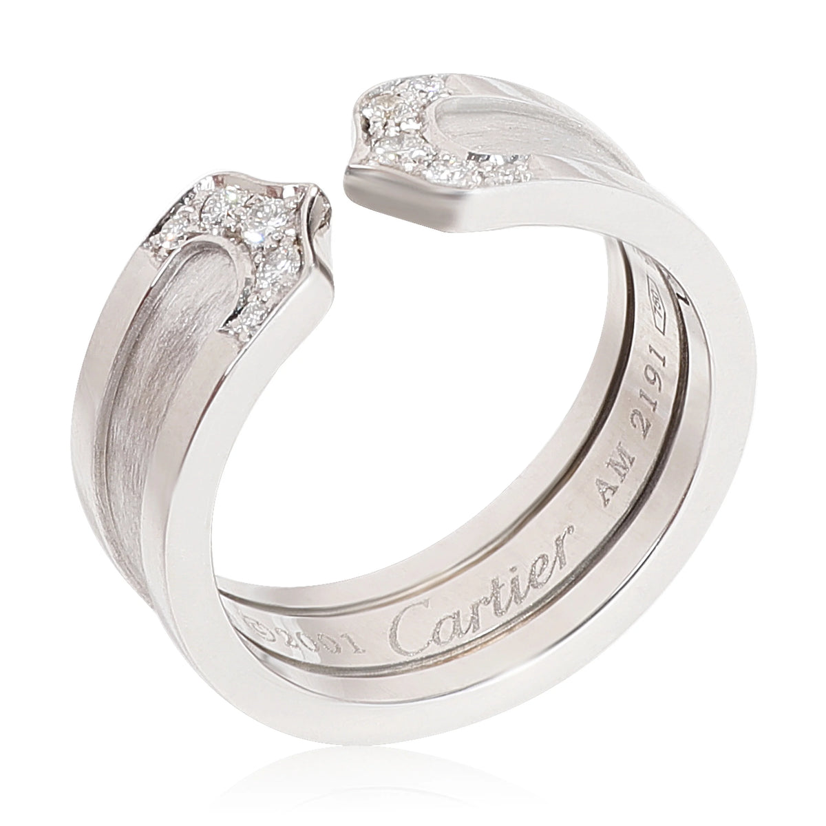 18k White Gold Diamond Ring O277
