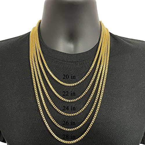 14k Gold Franco Chain Necklace W177796