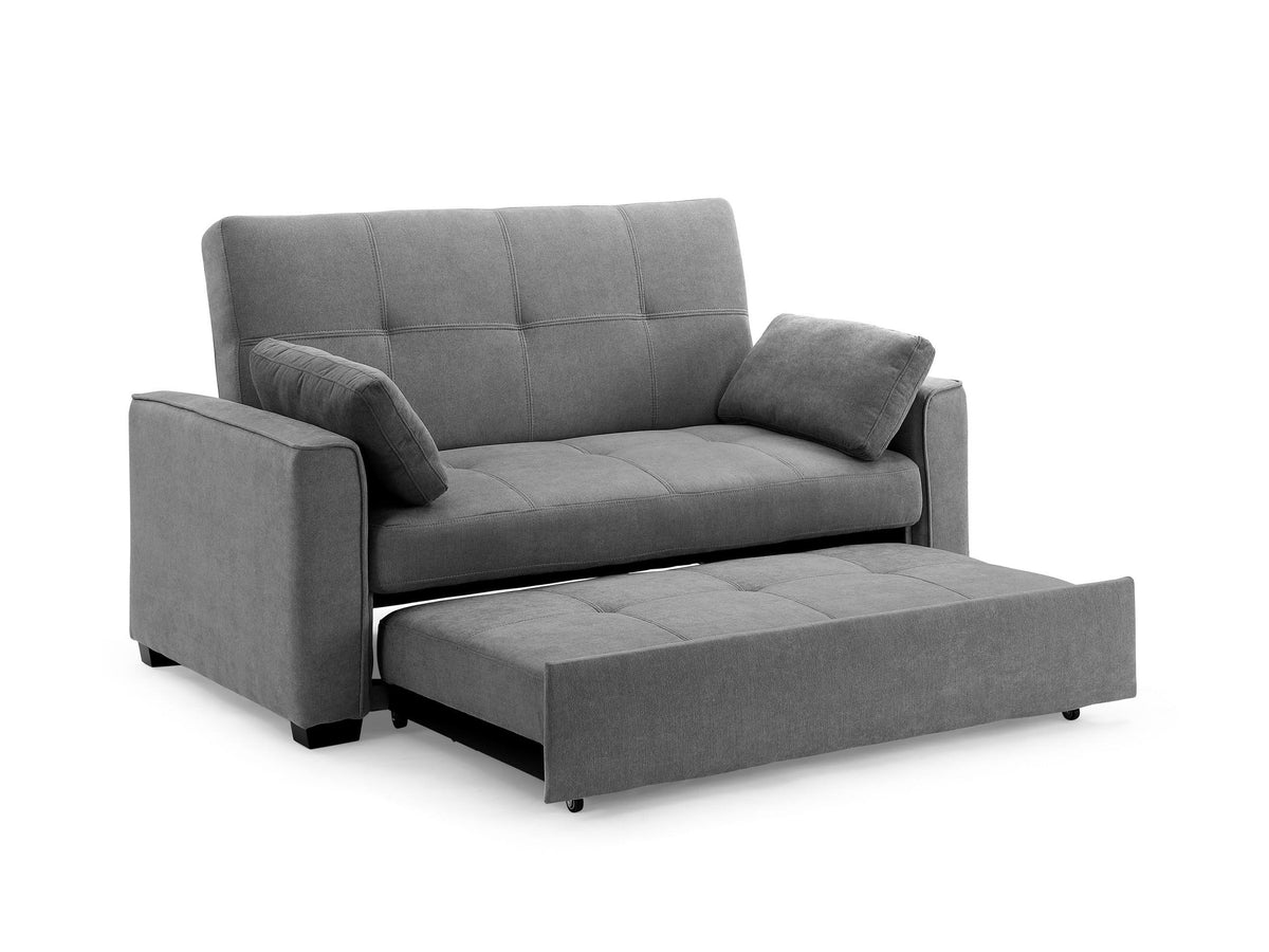 Cappuccino Full Size Sleeper Loveseat P52351