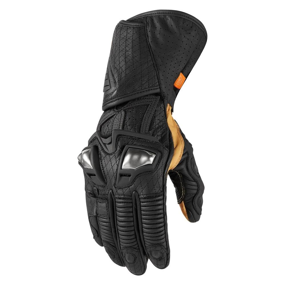 Black Long Gloves Medium Q413