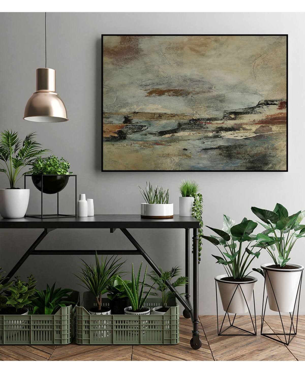 Multi Framed Canvas L81660