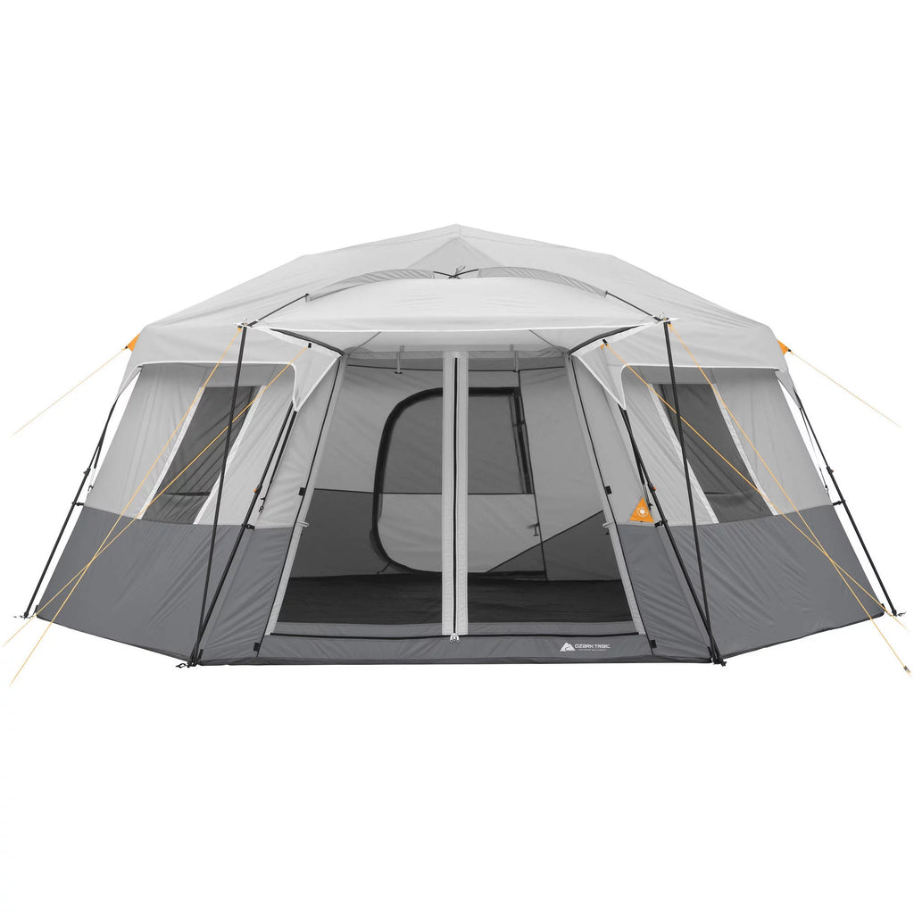 17' x 15' 11 Person Instant Hexagon Cabin Tent Y31575
