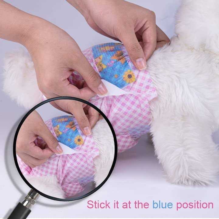 Disposable Female Dog Diapers with Adjustable Elastic Waistline C4345