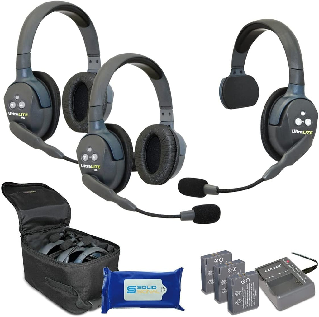 Full Duplex Wireless Headset Communication for 4 Users U989