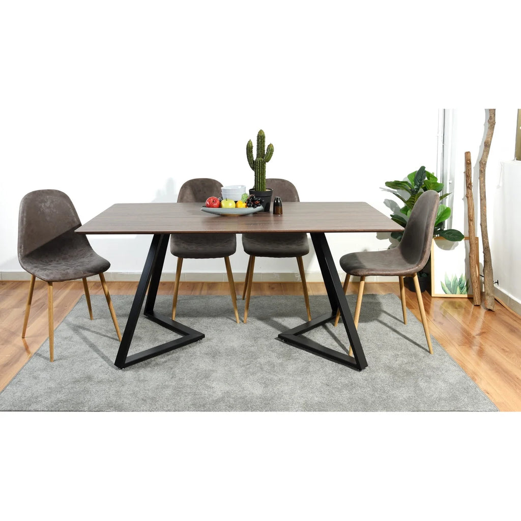 Solid Wood Rectangular Dining Table L129