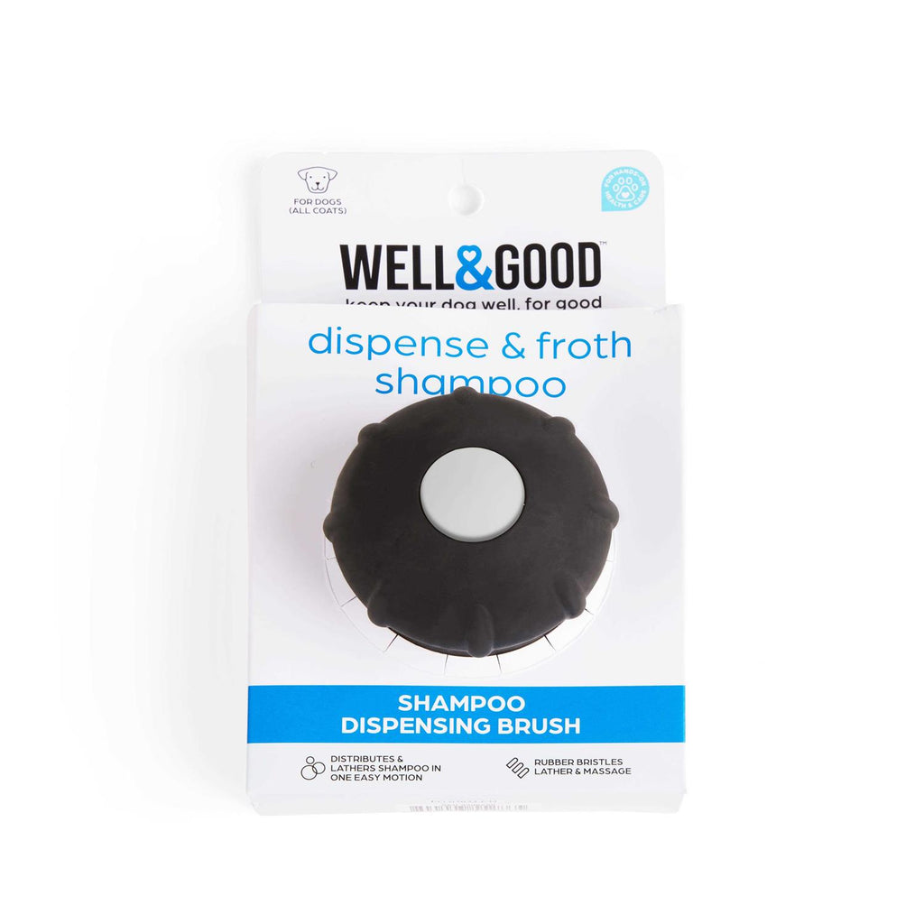 Curry Shampoo Dispensing Brush for Dogs Q6233