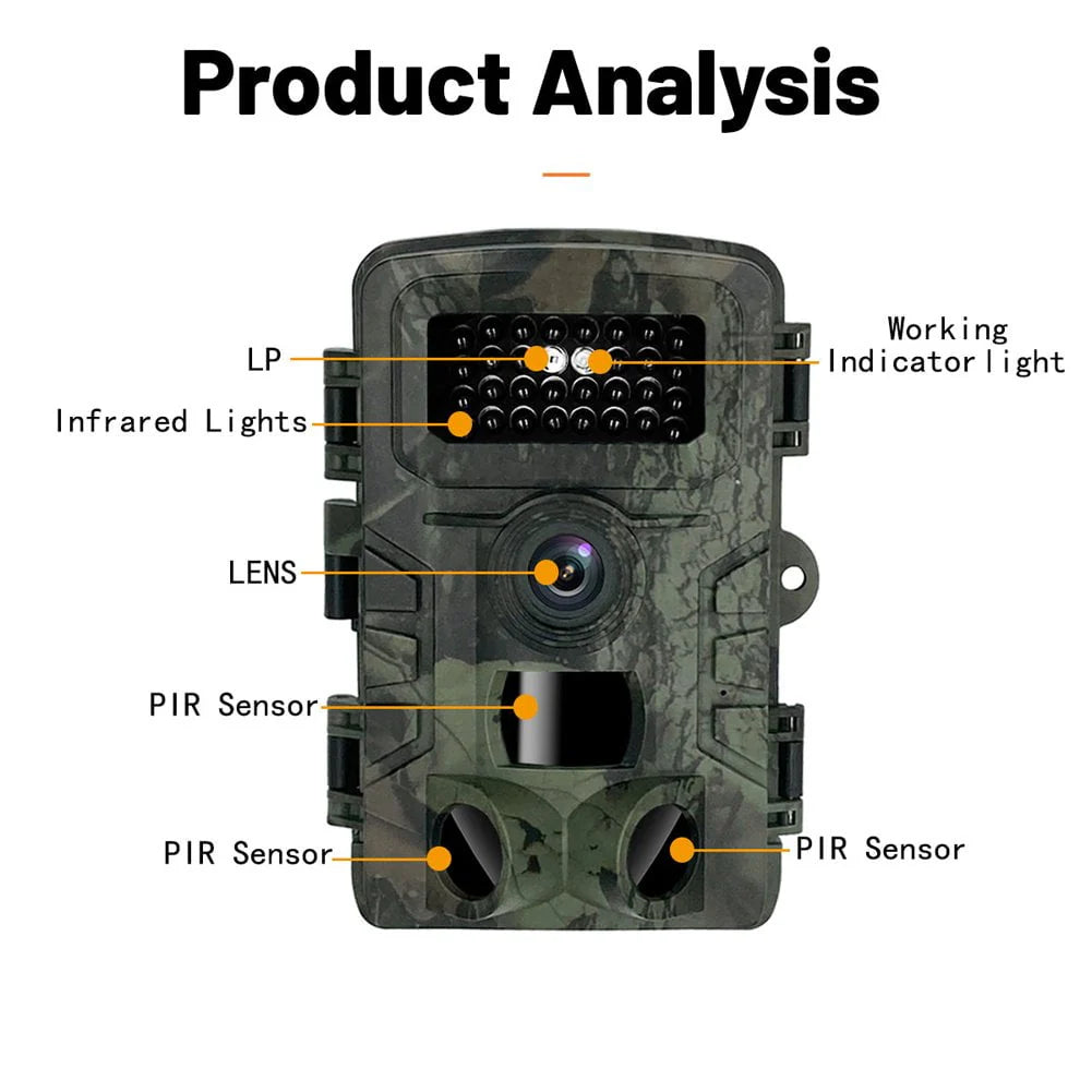 Trail Camera 12MP Infrared Night Vision R27488
