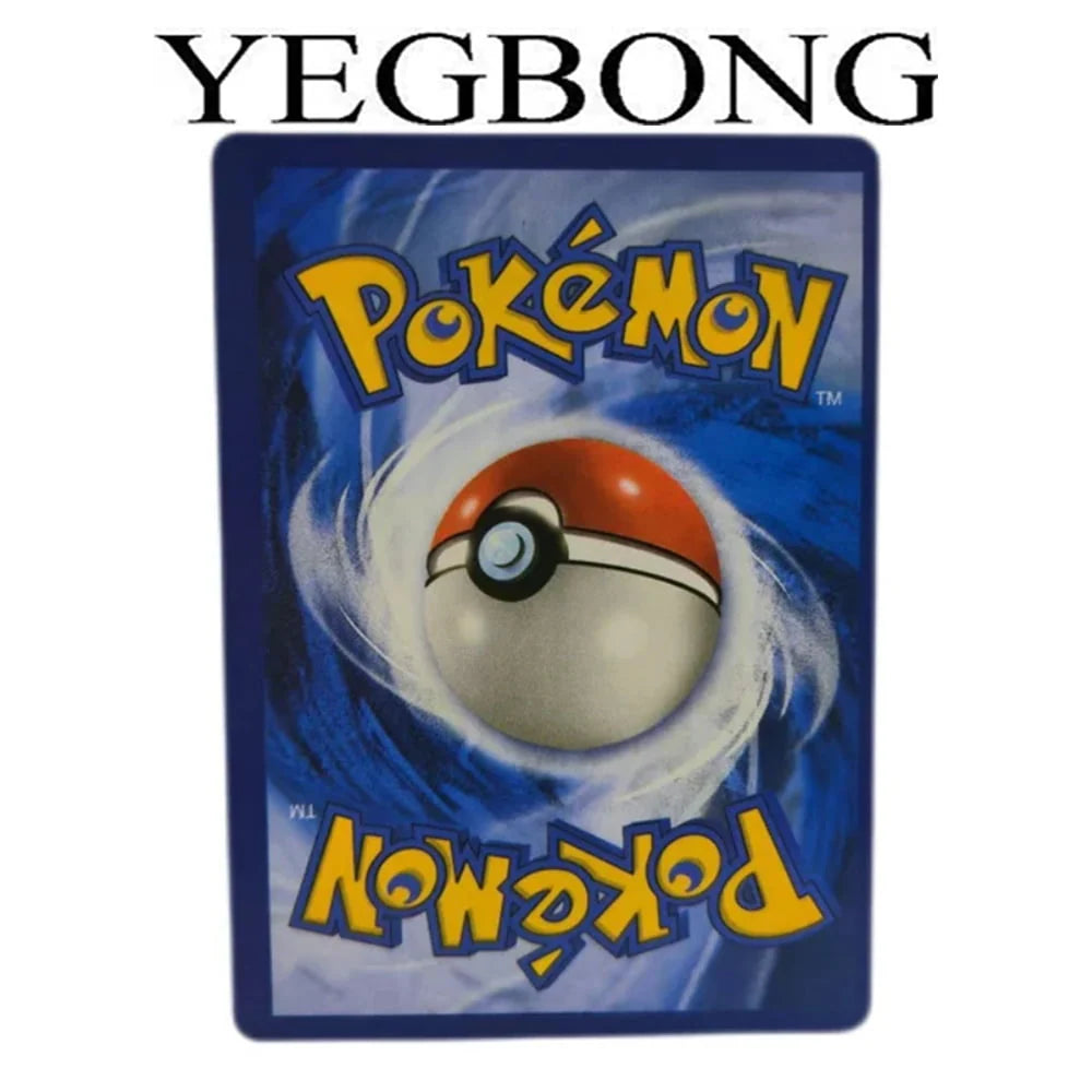 100pcs Rainbow Rare Trading Game Cards B5522