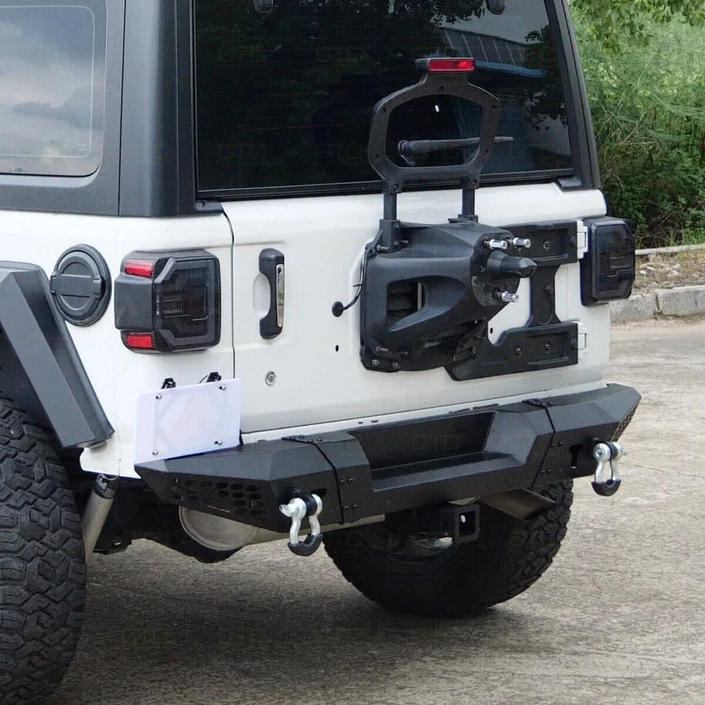 Rear Bumper with License Bracket & D-Rings X122506