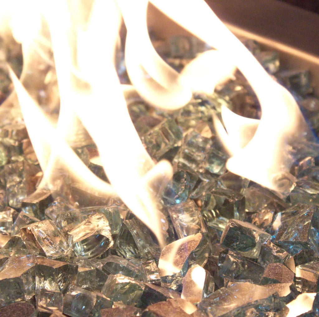 Reflective Tempered Fire Glass 10 Pound Jar O464