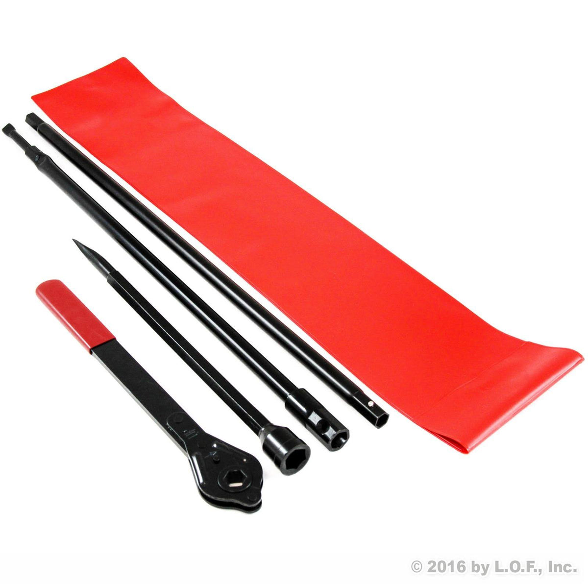 Lug Extension Ratchet Tire Tool Replacement Kit with Case T84579