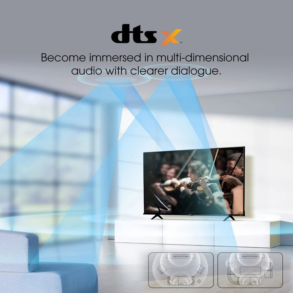 43-Inch 4K UHD Google Smart TV X18754