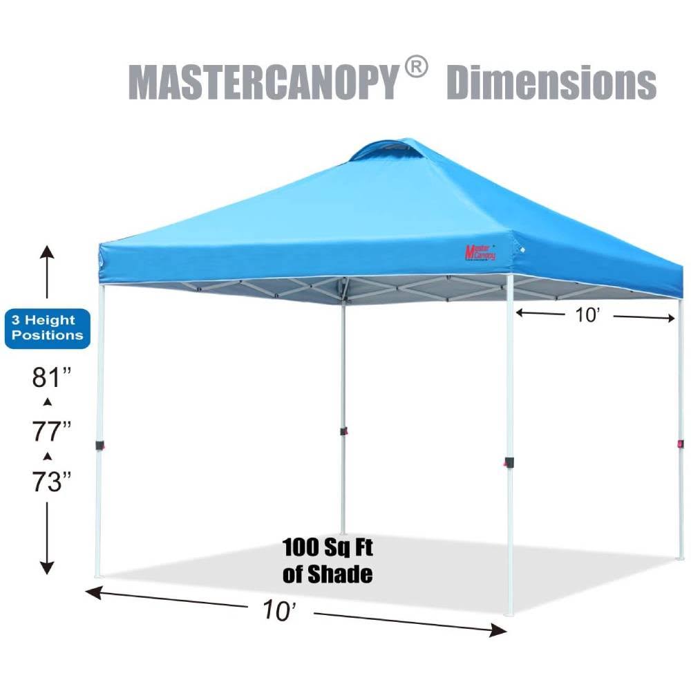 10x22 Pop-Up Canopy Tent with Wheeled Bag O19819
