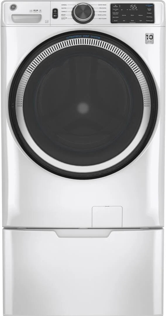 White Front Loading Washer C10195