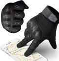 Lightweight Carbon Fiber Motorcycle Gloves with Touch Screen Fingertips P61488
