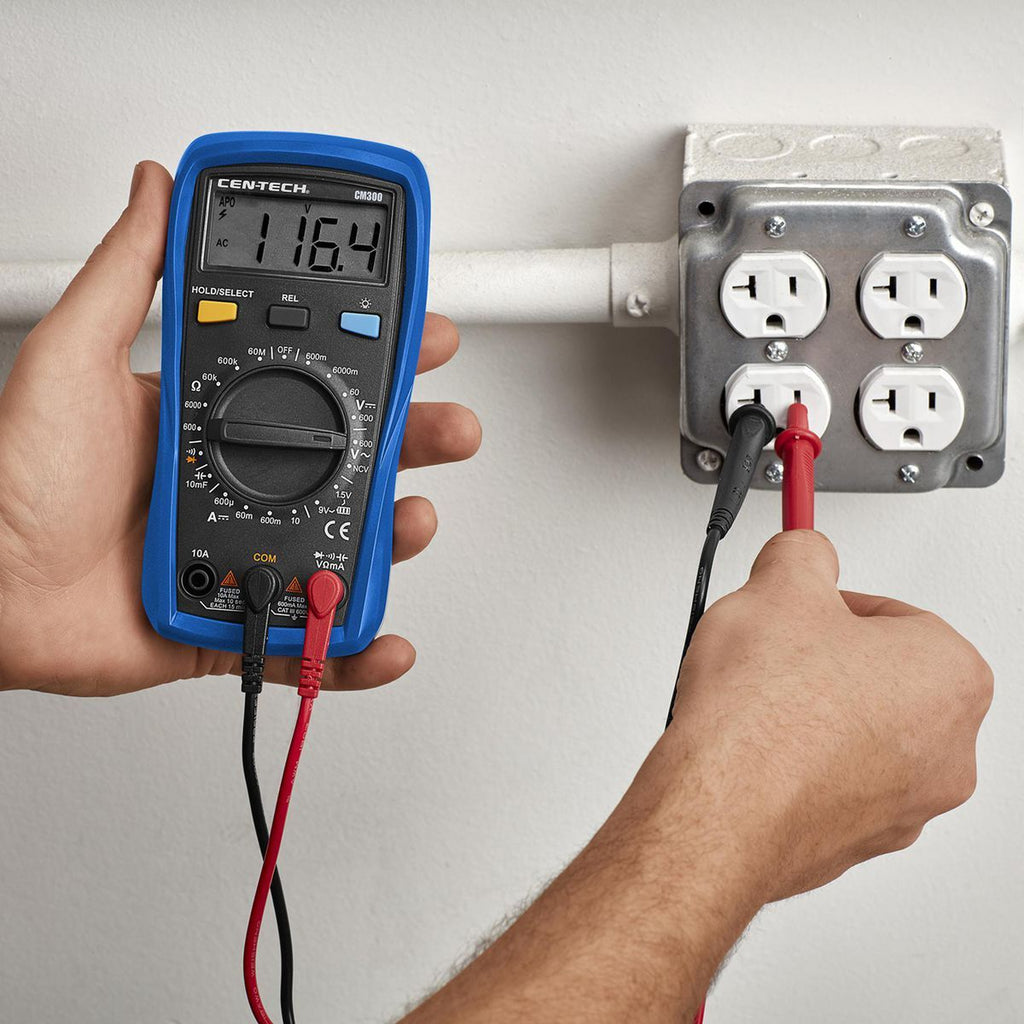 9-Function Digital Multimeter with Audible Continuity B111406