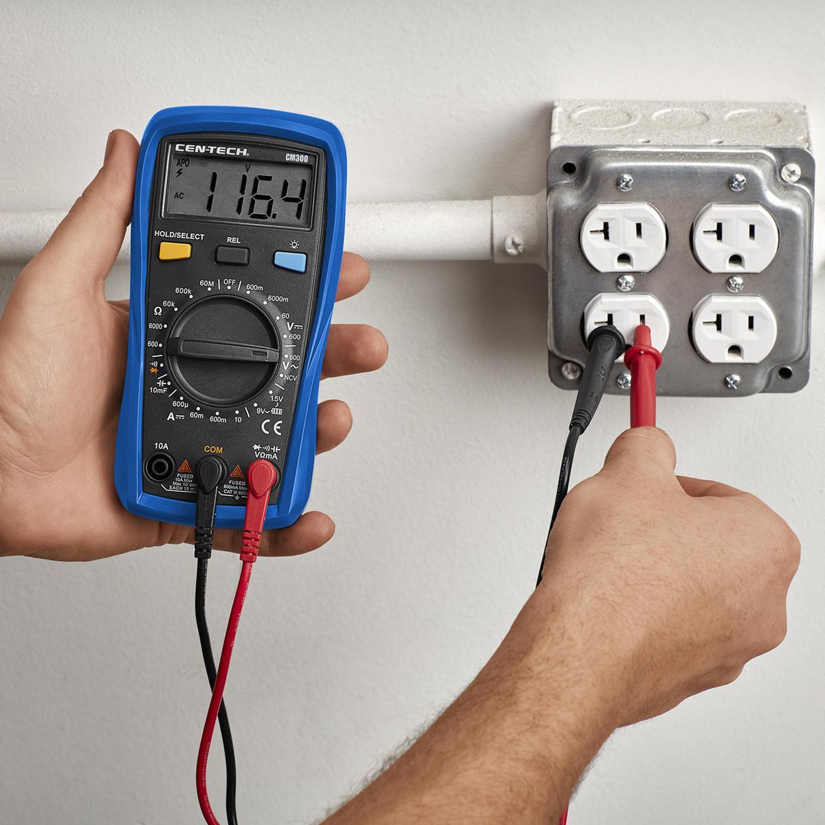 9-Function Digital Multimeter with Audible Continuity B111406