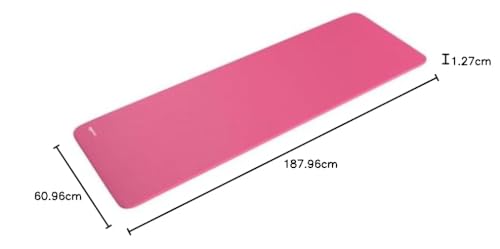 1/2 Inch Extra Thick Exercise Yoga Mat with Carrying Strap O152