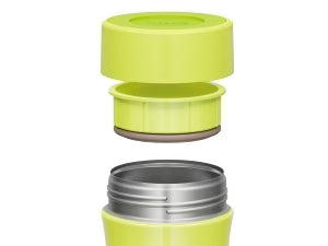 Stainless Steel Vacuum Insulated Food Container 0.5L Green J400