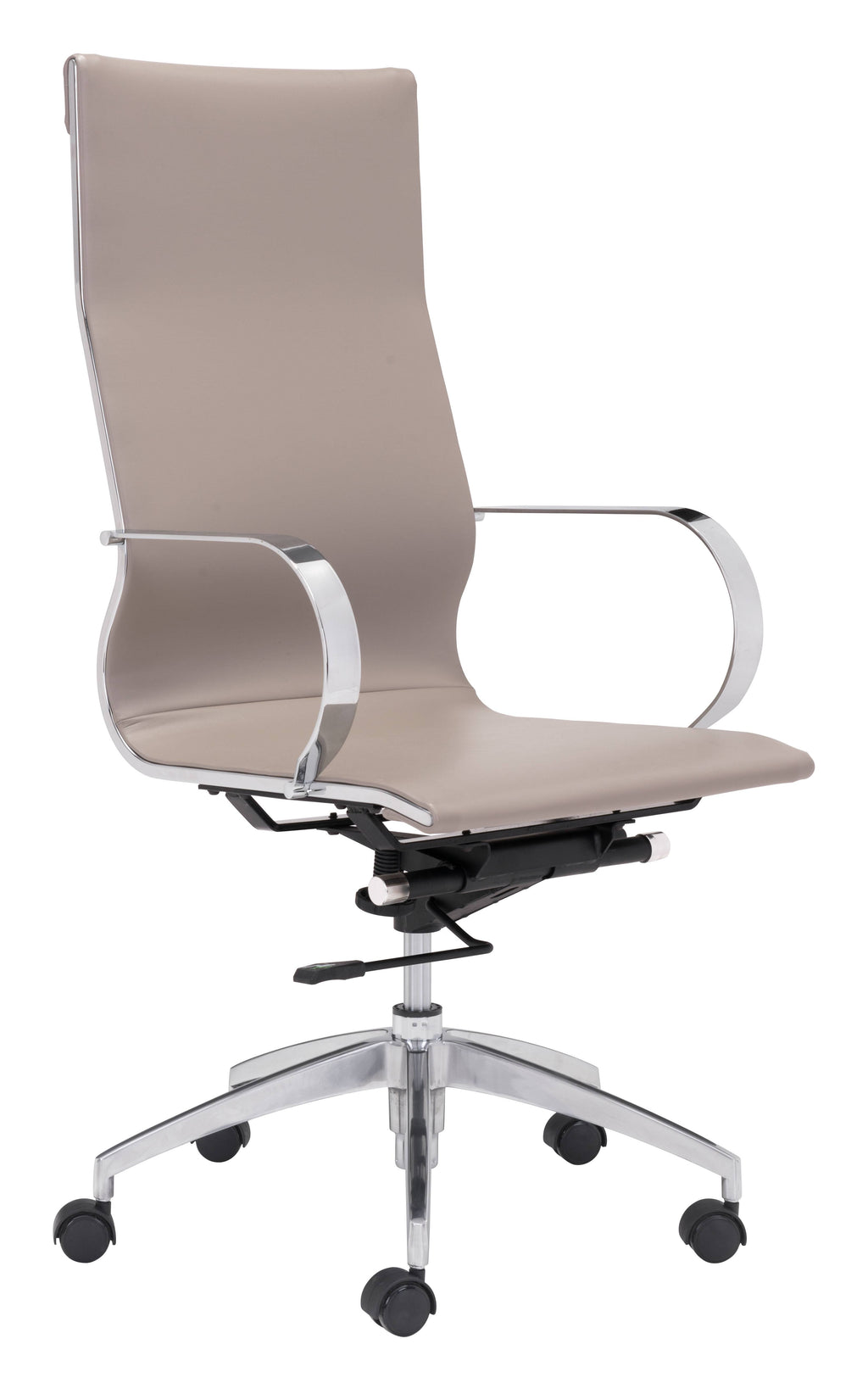 Taupe Glider Hi Back Office Chair S764284