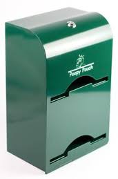 Galvanized 3-Roll Bag Dispenser I448947